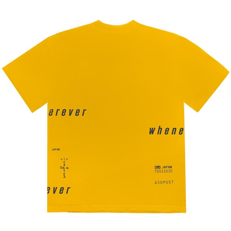 Order Travis Scott Digital Eye I T-Shirt Yellow