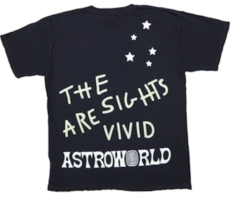 Travis Scott Enjoy The Ride Glow Tee Black Order Travis Scott Enjoy The Ride Glow Tee Black