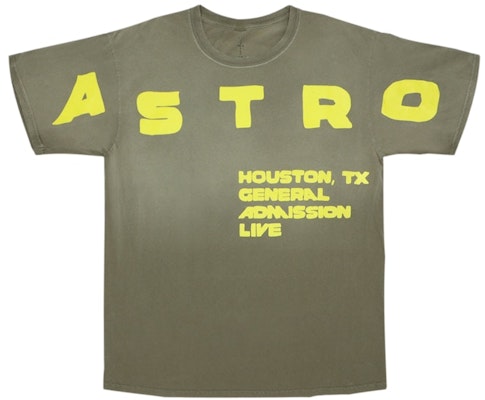 Travis Scott Flaming TV Tee Brown Buy Travis Scott Flaming TV Tee Brown