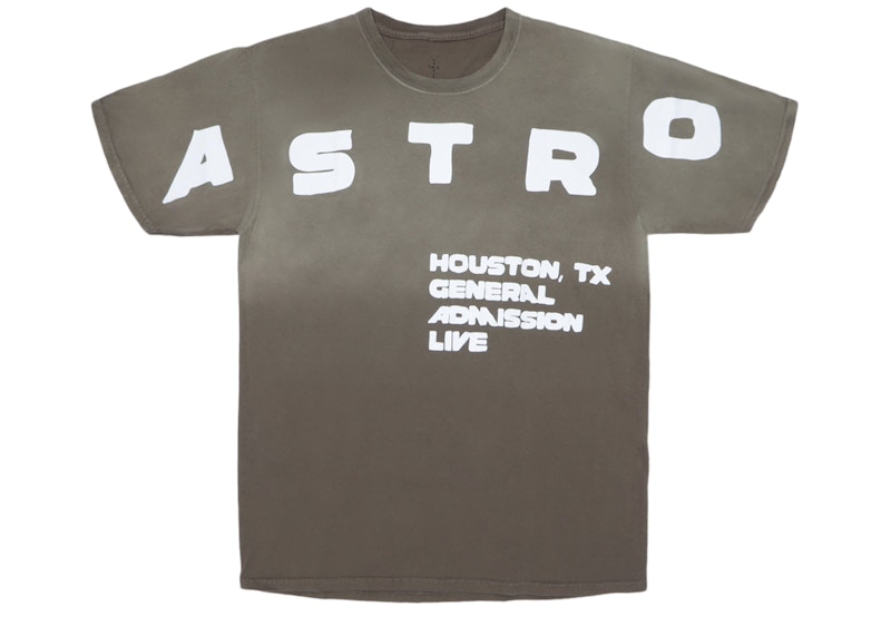 Travis Scott Flaming TV Tee Green