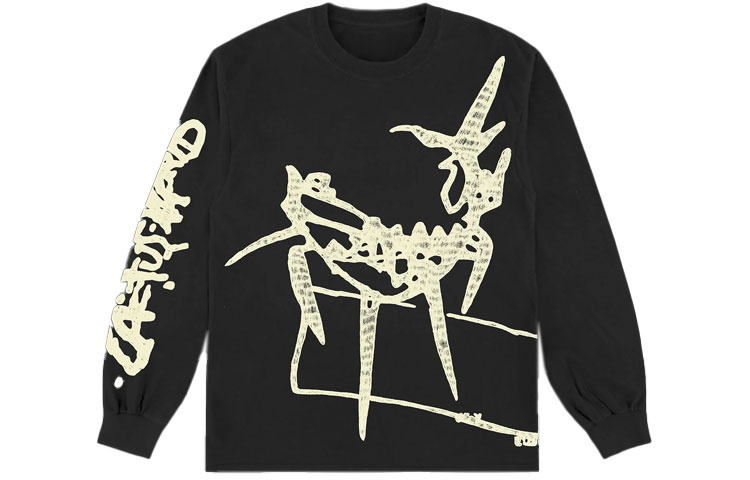 Order Sudadera Unisex Negra Travis Scott FW22 Estampado Graffiti. TS-22FW005