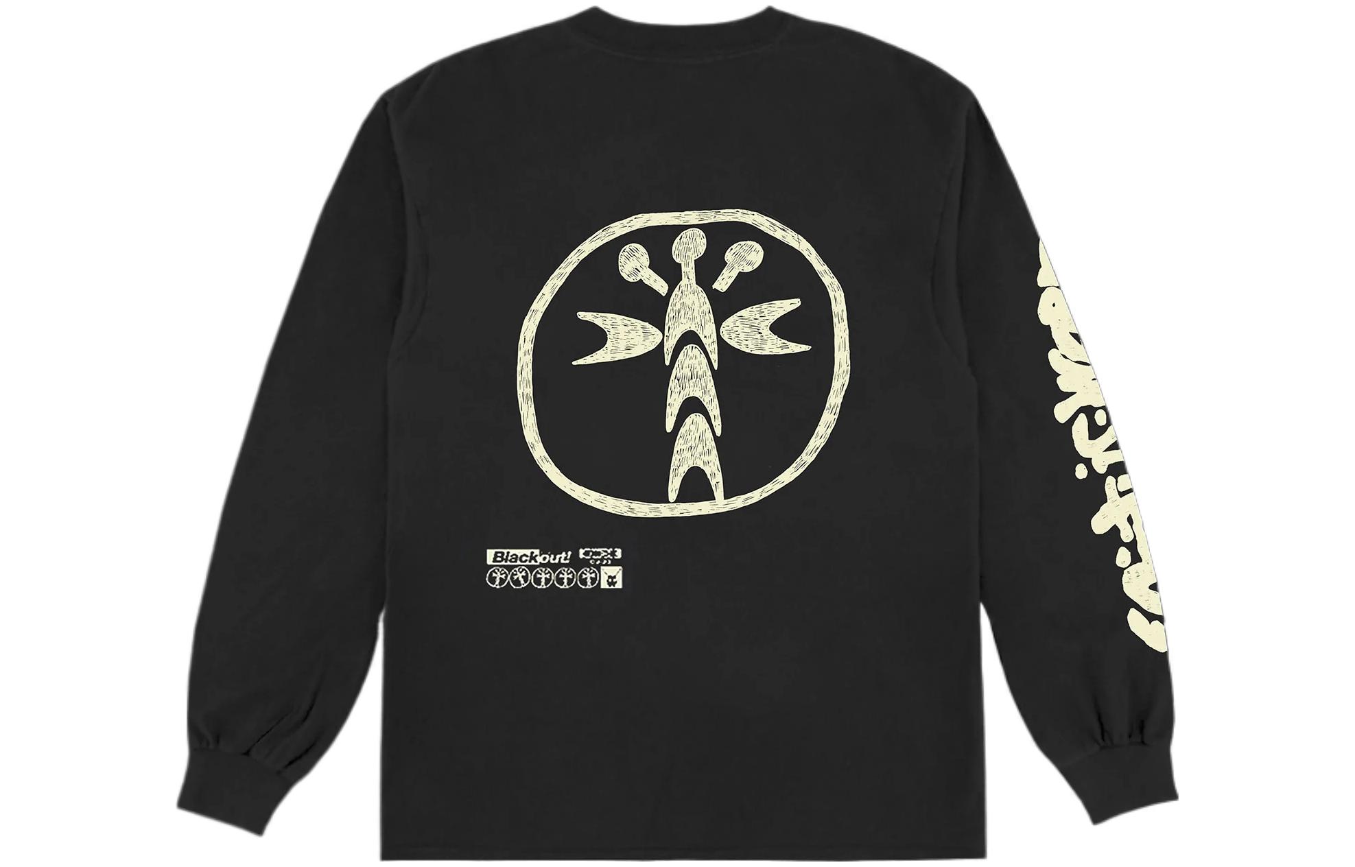 Lookbook Sudadera Unisex Negra Travis Scott FW22 Estampado Graffiti. TS-22FW005