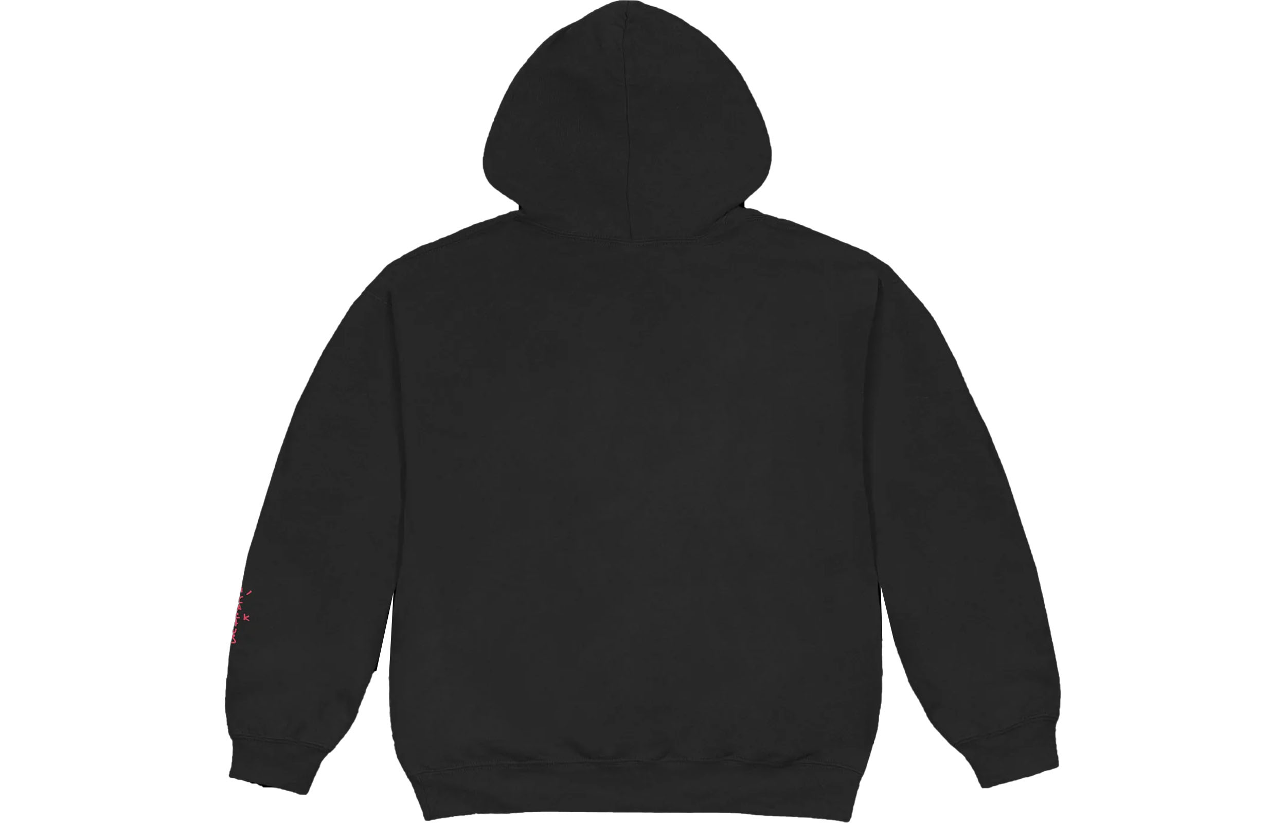 Lookbook Travis Scott FW22 印花拉鍊連帽外套 男女款 黑色 TS-22FW008