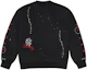 Buy Travis Scott FW22 Stitched Crewneck Sweatshirt Unisex Hitam TS-22FW006