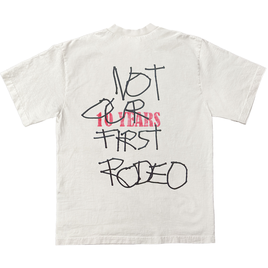 Lookbook 特拉维斯·斯科特 FW24 Days Before Rodeo 背面图案男女同款 T恤. TSDB-SS11-tee