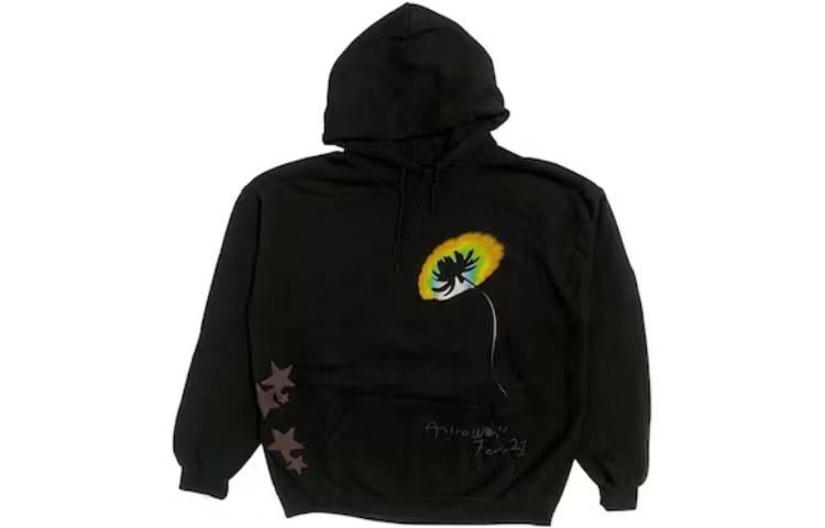 Travis Graphic Hoodie Black Unisex Long Sleeve Sweatshirt AF21-HS17