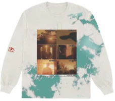 Travis Scott Graphic Tie-Dye Pullover Crewneck Sweatshirt White TC636 Travis Scott Graphic Tie-Dye Pullover Crewneck Sweatshirt White TC636