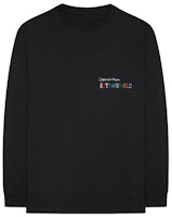 Travis Scott Greetings From L/S T-Shirt Black Travis Scott Greetings From L/S T-Shirt Black