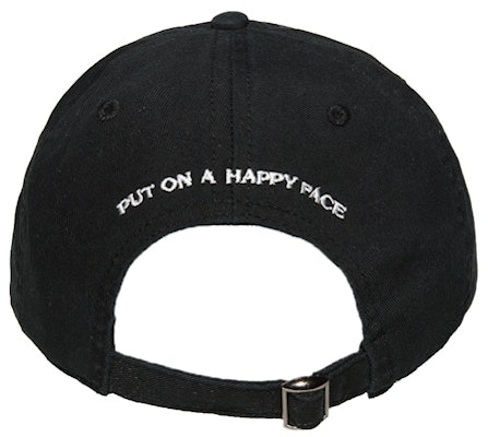 Travis Scott Happy Face Hat Black Order Travis Scott Happy Face Hat Black