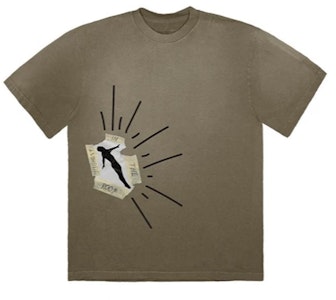 Travis Scott Highest In The Room Dive T Shirt Olive Buy Travis Scott Highest In The Room Dive T Shirt Olive