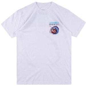 트래비스 스캇 "I Don't Wanna Wake Up" 티셔츠 화이트 Order 트래비스 스캇 "I Don't Wanna Wake Up" 티셔츠 화이트