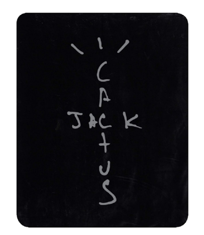 Travis Scott Jack Boys Cracked Blanket Black
