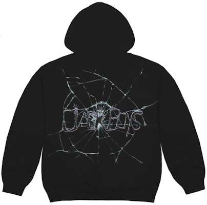 Travis Scott Jack Boys Cracked Hoodie Black Order Travis Scott Jack Boys Cracked Hoodie Black