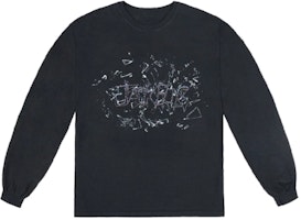 Travis Scott Jack Boys Shatter L/S T-Shirt Black Travis Scott Jack Boys Shatter L/S T-Shirt Black