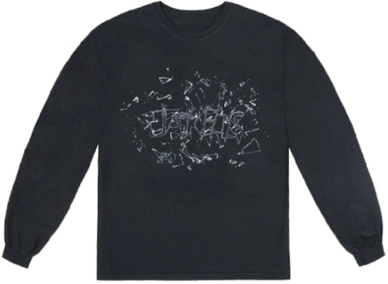 Travis Scott Jack Boys Shatter L/S T-Shirt Black Buy Travis Scott Jack Boys Shatter L/S T-Shirt Black