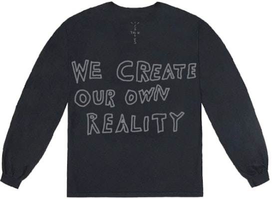 Travis Scott Jack Boys Shatter L/S T-Shirt Black Order Travis Scott Jack Boys Shatter L/S T-Shirt Black