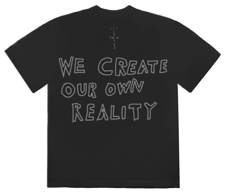 Order トラヴィス スコット Shatter Tシャツ (黒)
