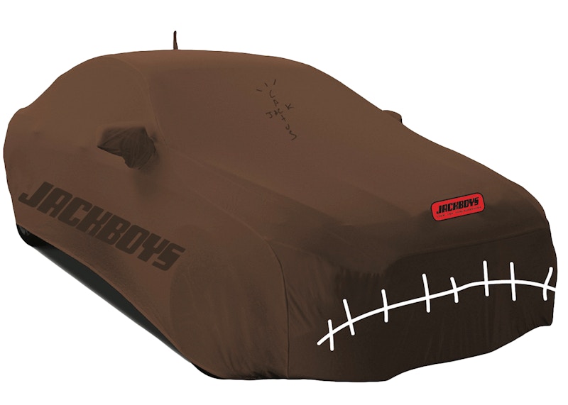 Travis Scott JACKBOYS Car Cover Brown