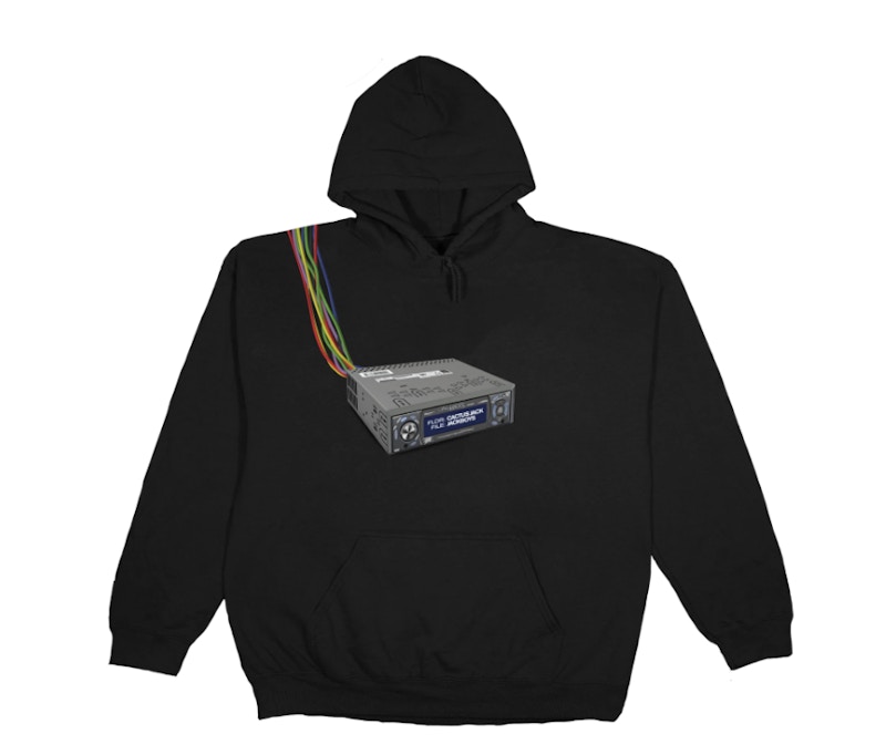 Travis Scott JACKBOYS Cord Cutters Hoodie Black