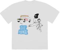 Travis Scott JACKBOYS Mask On T-Shirt White