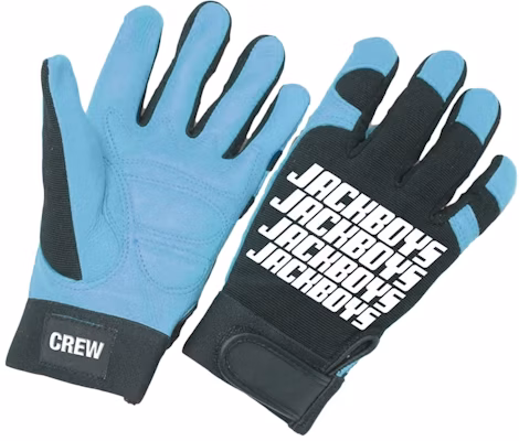Travis Scott JACKBOYS Racing Glove Blue/Black Buy Travis Scott JACKBOYS Racing Glove Blue/Black