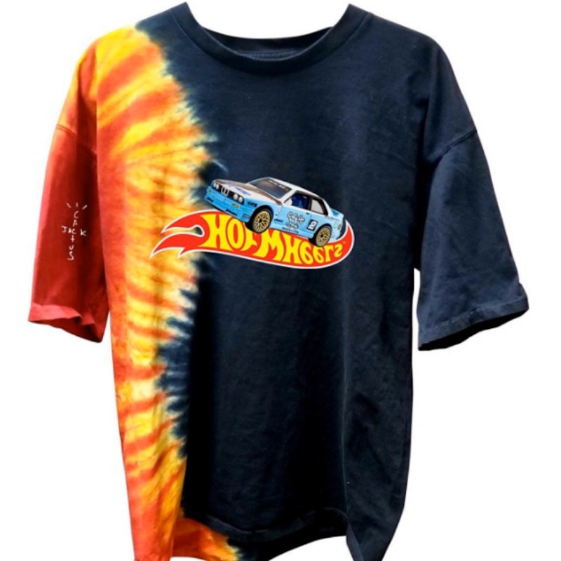 Travis Scott JACKBOYS Racing T-Shirt Tie-Dye