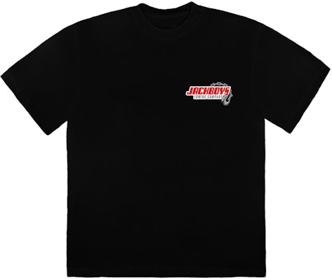 Travis Scott JACKBOYS Repo T-Shirt Black Buy Travis Scott JACKBOYS Repo T-Shirt Black
