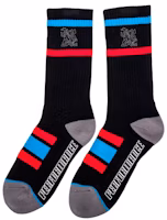 Travis Scott JACKBOYS Socks Black/Blue/Red Travis Scott JACKBOYS Socks Black/Blue/Red
