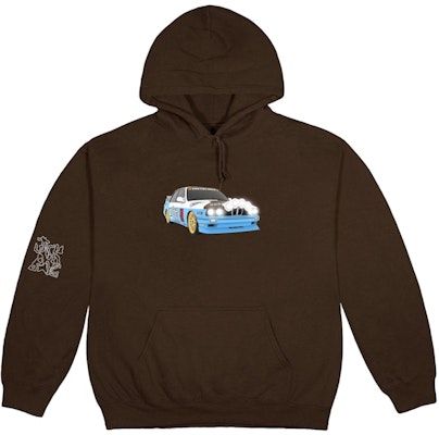 Travis Scott JACKBOYS Vehicle Hoodie Brown Buy Travis Scott JACKBOYS Vehicle Hoodie Brown