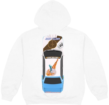 Travis Scott JACKBOYS Vehicle Hoodie White Order Travis Scott JACKBOYS Vehicle Hoodie White