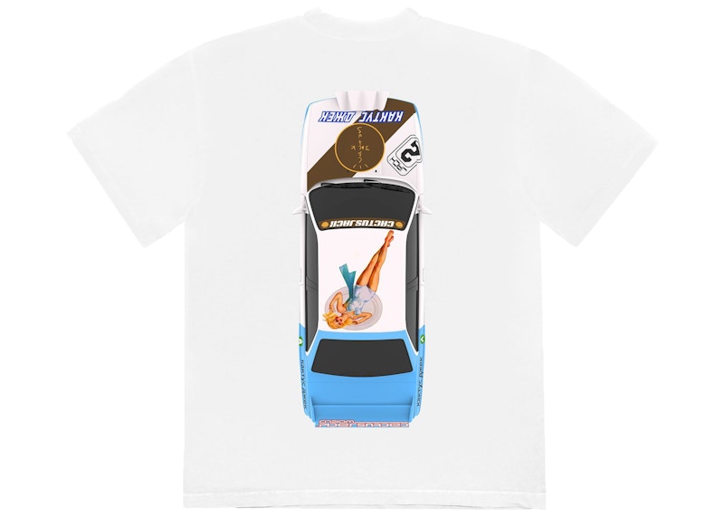 Order Travis Scott JACKBOYS 交通工具白色T恤