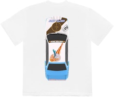 Camiseta Blanca Travis Scott JACKBOYS Vehículo Order Camiseta Blanca Travis Scott JACKBOYS Vehículo