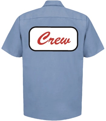 Travis Scott JACKBOYS Work Shirt Blue Order Travis Scott JACKBOYS Work Shirt Blue