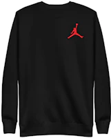 Travis Scott Jordan Cactus Jack Embroidered Sweatshirt Black TC-632 Travis Scott Jordan Cactus Jack Embroidered Sweatshirt Black TC-632