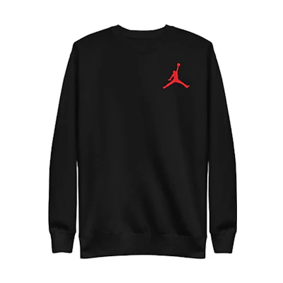 Travis Jordan Cactus Jack Embroidered Sweatshirt Black TC-632