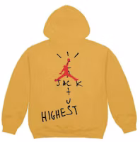 Order Travis Scott Jordan Cactus Jack Highest Hoodie Gold