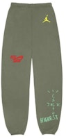Travis Scott Jordan Cactus Jack Highest Sweatpant Olive Travis Scott Jordan Cactus Jack Highest Sweatpant Olive