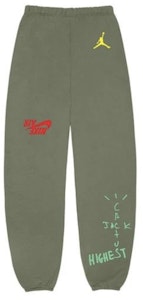 Travis Scott Jordan Cactus Jack Seluar Sweatpants Olive Buy Travis Scott Jordan Cactus Jack Seluar Sweatpants Olive