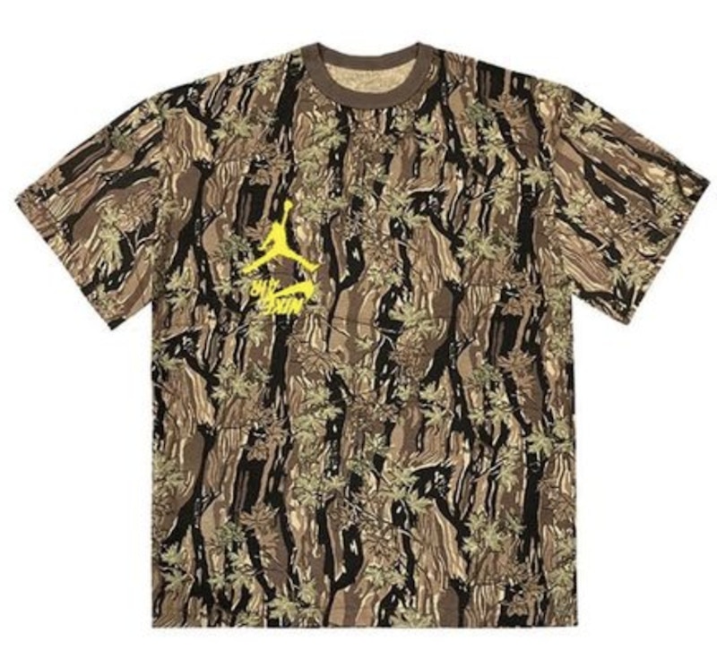 Buy Camiseta Camo Travis Scott Jordan Cactus Jack Highest.