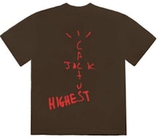 崔维斯·斯科特 Jordan Cactus Jack 狂野巔峰T恤 棕色款 Order 崔维斯·斯科特 Jordan Cactus Jack 狂野巔峰T恤 棕色款