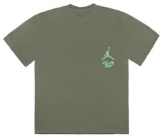 Travis Scott Jordan Cactus Jack Highest T Shirt Olive Travis Scott Jordan Cactus Jack Highest T Shirt Olive