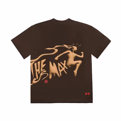 Travis Letter Logo Graphic Print Cotton T-Shirt Men CJAM-SS01