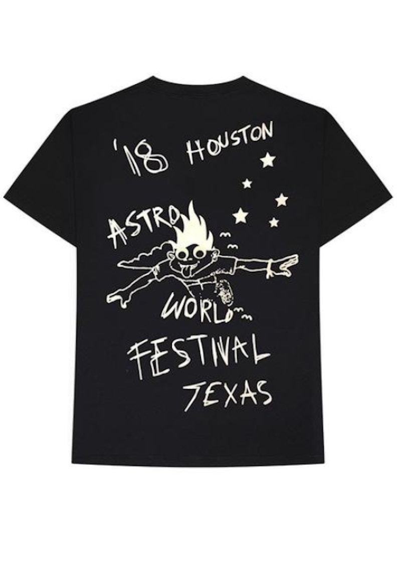 Order Travis Scott Camiseta Look Mom I Can Fly Festival Negra
