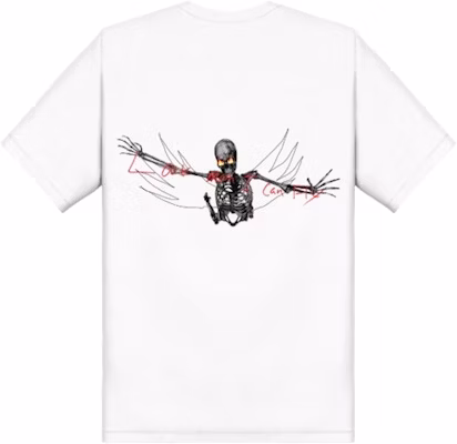 Travis Scott Look Mom I Can Fly Tee White Order Travis Scott Look Mom I Can Fly Tee White