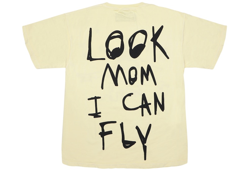 Order 트래비스 스캇 룩맘아이캔플라이 옐로우 티셔츠 
