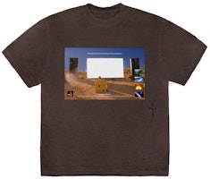 Travis Scott Monolith Day Youth T-Shirt Brown Travis Scott Monolith Day Youth T-Shirt Brown