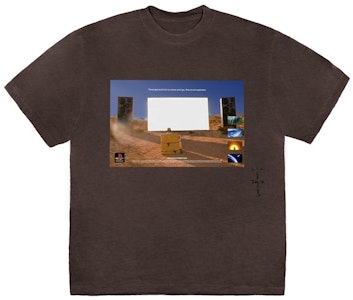 Travis Scott Monolith Day Kaos Remaja Coklat Buy Travis Scott Monolith Day Kaos Remaja Coklat