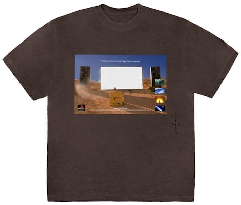 Travis Scott Monolith Day Youth T-Shirt Brown Buy Travis Scott Monolith Day Youth T-Shirt Brown