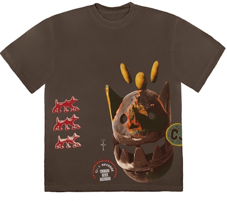 Travis Scott Never Backward T-Shirt S/S 'Cokelat' Buy Travis Scott Never Backward T-Shirt S/S 'Cokelat'