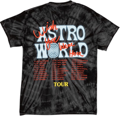 Travis Scott No Bystanders Tee Black Tie Dye Order Travis Scott No Bystanders Tee Black Tie Dye